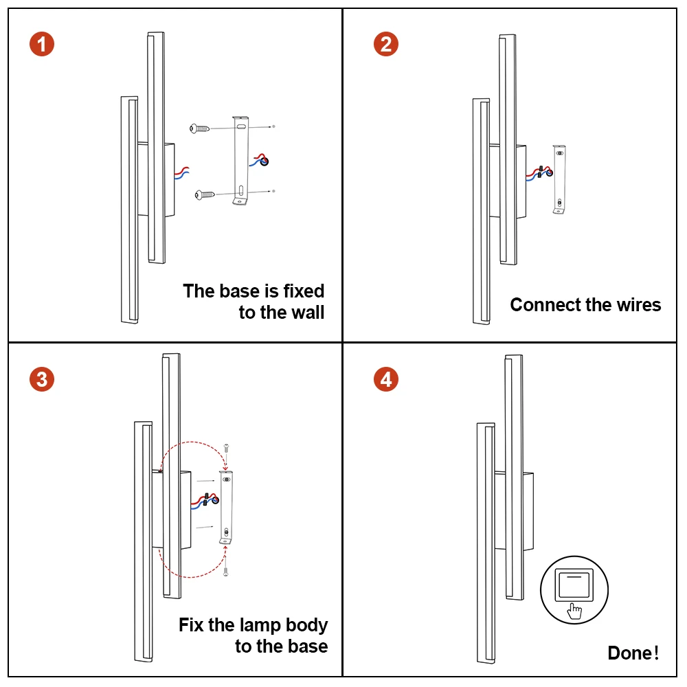 Đèn Led Hiện Đại Đèn Treo Tường Phòng Khách Phòng Ngủ Đèn Ngủ Bắc Âu Sáng Tạo Cầu Thang Hành Lang Tường Sconce Chiếu Sáng Trong Nhà Đèn LED Gắn Xe Đạp