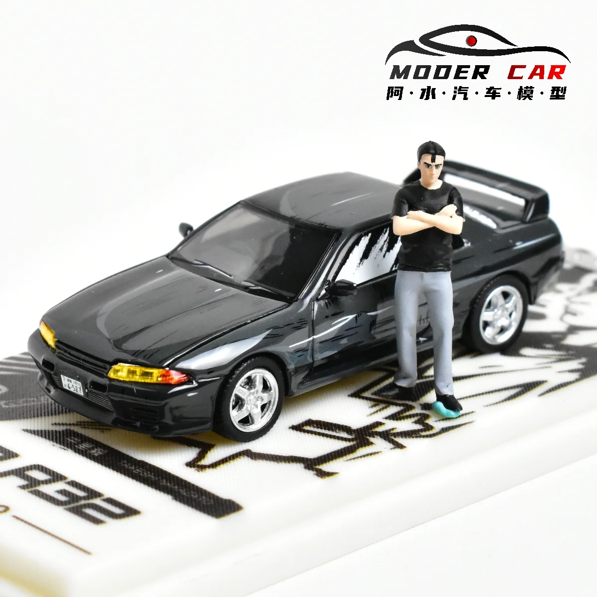 TM Time Micro1:64 GTR R32 Initial D Diecast Model Car