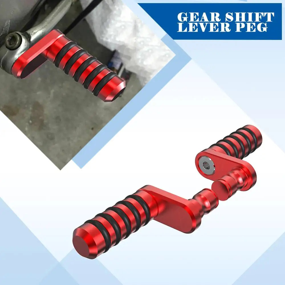 

For Moto Guzzi MGS 01 2004 2005 2006 2007 Motorcycle Accessories Rear Brake Pedal Shift Lever Toe Pegs Gear Shift Lever Peg