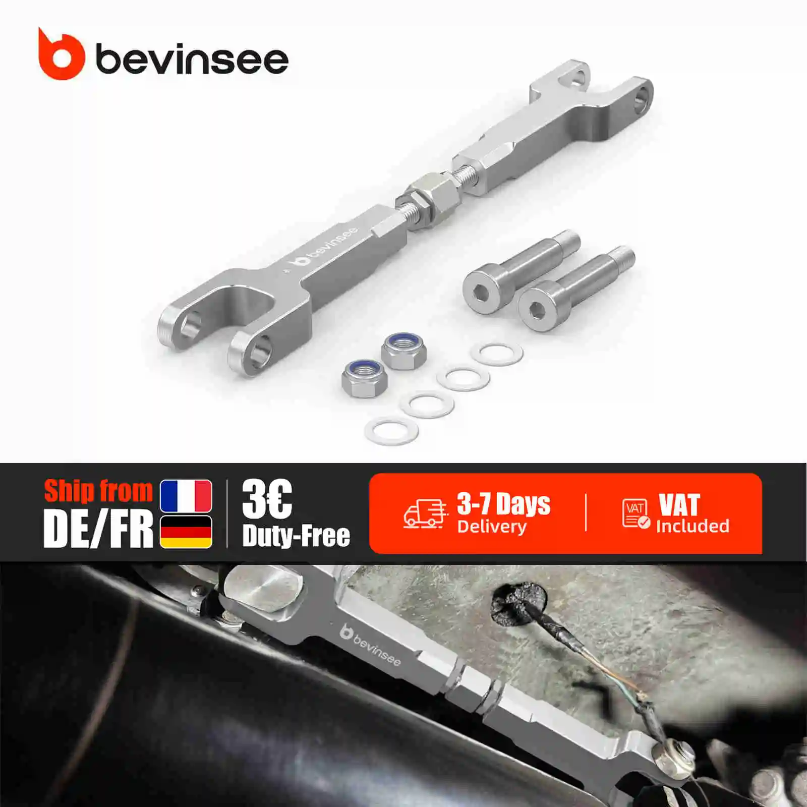(Disponibilità EU) SELETTORE A DOPPIO TAGLIO BEVINSEE DSSR per BMW E46 1999-2006