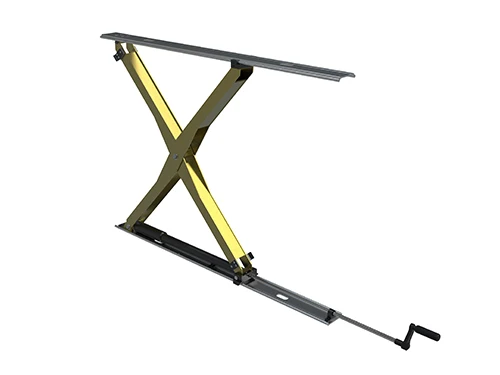 12/24 فولت الترويجية Campervan الكهربائية RV سقف رفع X-نوع كتيفة ألومنيوم مع انقطاع التيار الكهربائي كرنك اليد #6