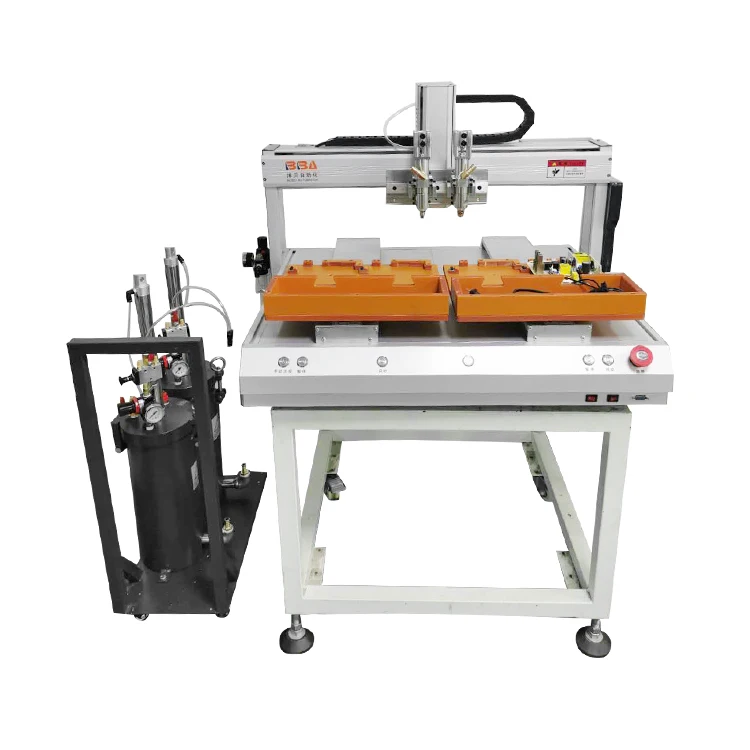 

BBA-331DJ Automatic Desktop 300ML Silicone Glue Dispenser Robots Hot Melt Dispensing Machinery Production Line Assemble Machine