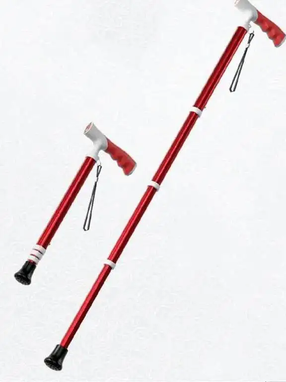 ultra-light-portable-titanium-alloy-hiking-cane-retractable-four-legged-anti-slip-multi-function-adjustable-mountain-climbing