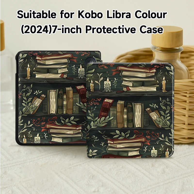 حافظة عالمية لموديلات Kobo Clara BW/Libra Color and Kindle Paperwhite5، Kindle10/11/12. يناسب القارئات الإلكترونية مقاس 6-7 بوصة