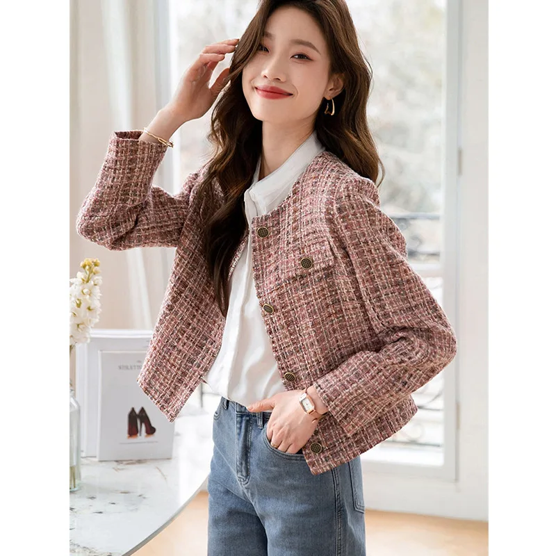 

Твидовый жакет женский, винтажный, для спорта и отдыха, в стиле колледж-бомбер, с нашивками и вышивкой, функциональный