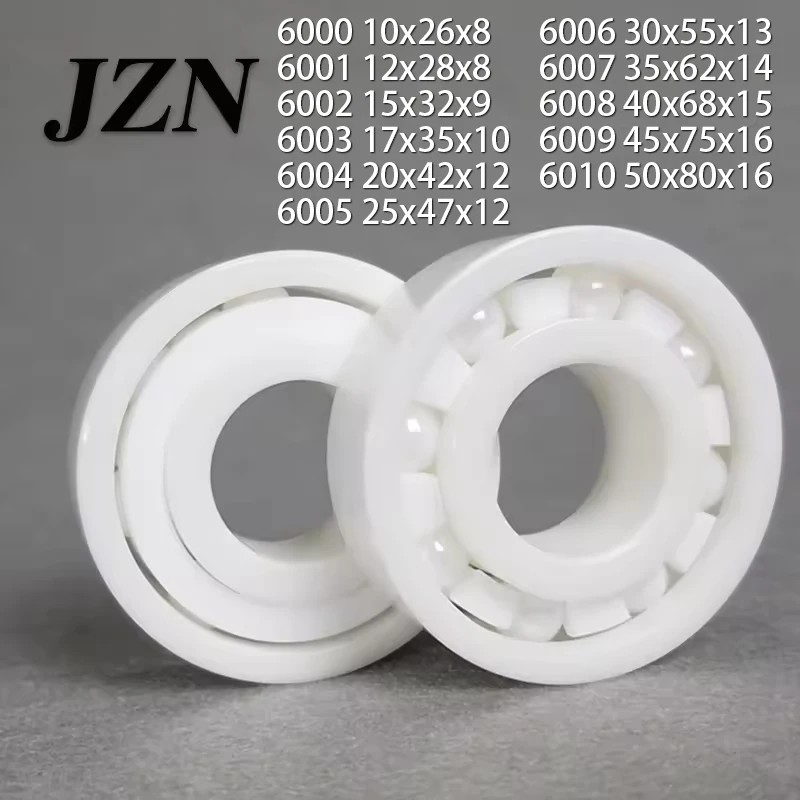 1/3/5PCS 608 6000 6001 6002 6003 6004 6005 6006 6007 6008 6009 6010 ZrO2 Ceramic Ball Bearing Zirconia Bearing, Do Not Rust