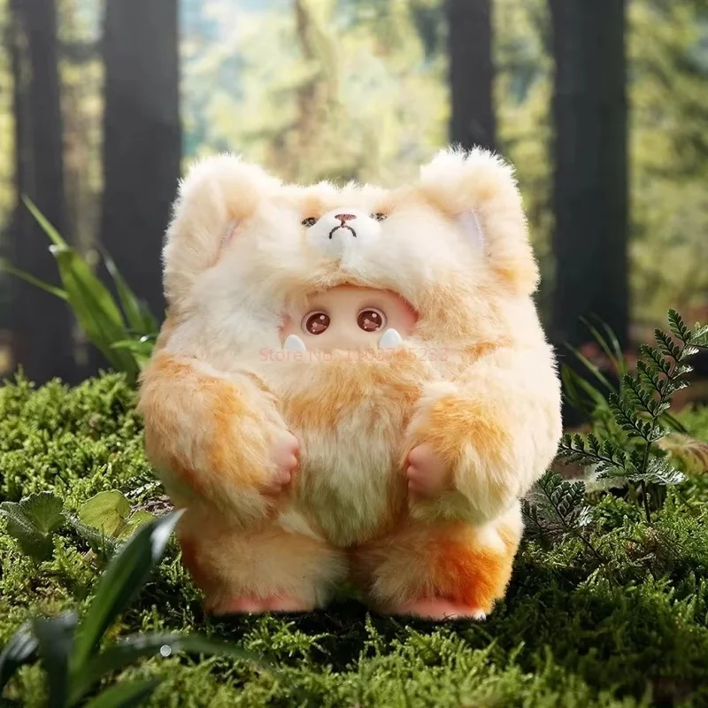 

Подлинная пушистая монстр Ohku 2-го поколения, серия Furry Forest, плюшевая глухая коробка, рюкзак, подвеска, украшение, подарок на день рождения для девочек
