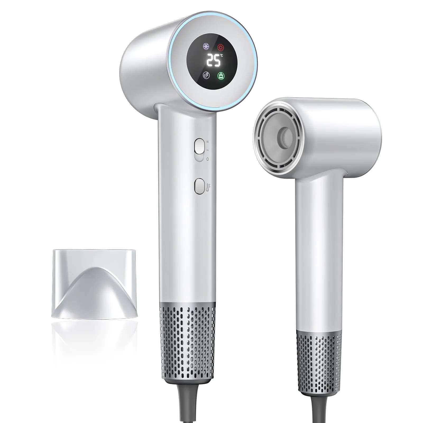 

2026 NEW Hair dryer With High Speed and no Blades High Power Silent and Quick Drying Portable Negative ion Suitable Home Travel