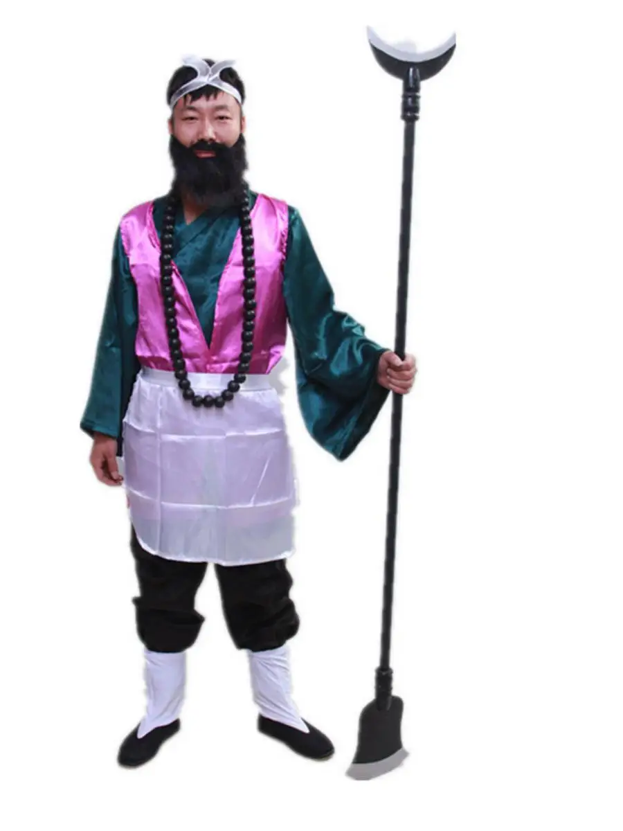 

Adult Full Set Performance Costume Ancient Chinese Journey to the West Tang Monk And Disciples Four Characters Monkey King Pi...