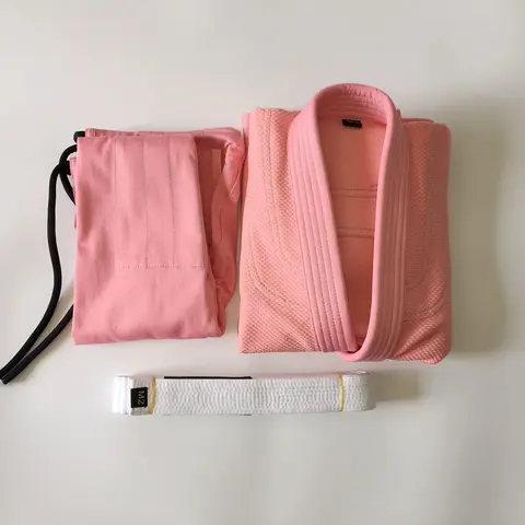 핑크 Jiu Jitsu/BJJ Gi 유니폼 키즈, MMA 격투 기모노 Jiu Jitsu Gi 무술 의류