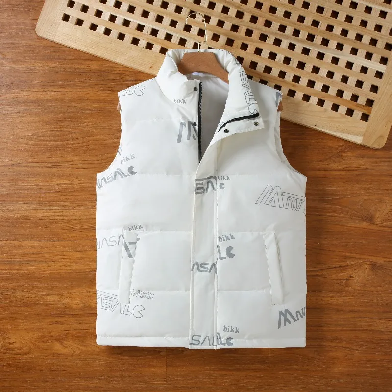

Winter New Men's Outdoor Commuting Sports Down Vest Comfortable and Fashionable Windproof Breathable Thick and Warm Vest