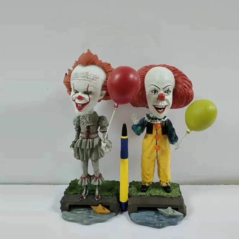

It: Chapter One Pennywise The Dancing Clown Q-Version Bobblehead Figure Toys Collect Ornaments Film Peripheral Birthday Gifts
