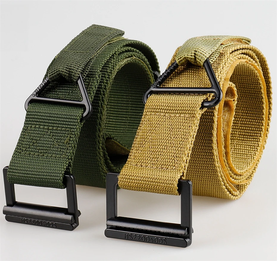 2025 Gothic Punk Techwear Tactical Belt Men Women Multifunctional Alloy Buckle Outdoor Casual Canvas Belt Waistband