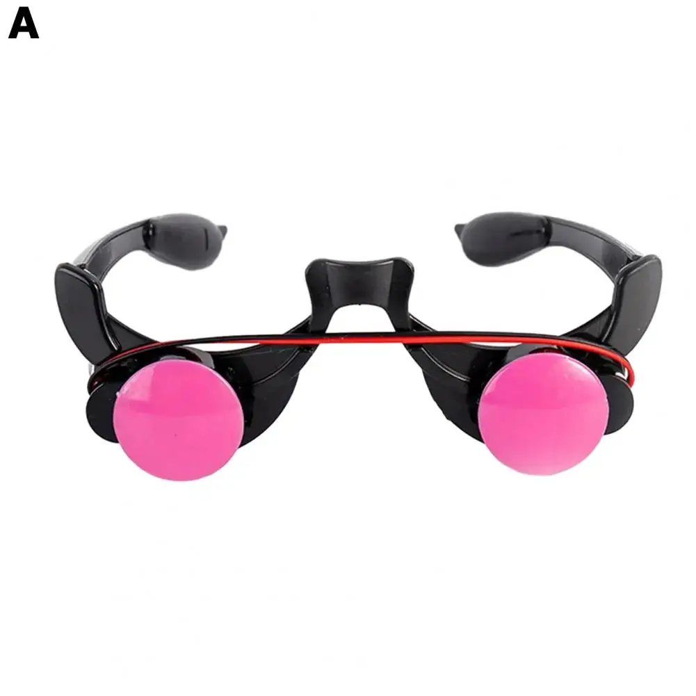 

Halloween Costume Grim Reaper Glasses Led Halloween Eyewear Spooky Costume Prop for Parties Cosplay Christmas for Halloween