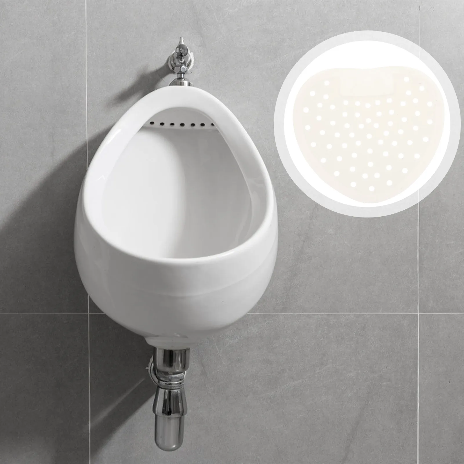 

10Pcs Urinal Screens Deodorizer Mens Plastic Urinal Mat Scented Bathroom Toilet Anti-Splash Pads Restroom Deodorizer