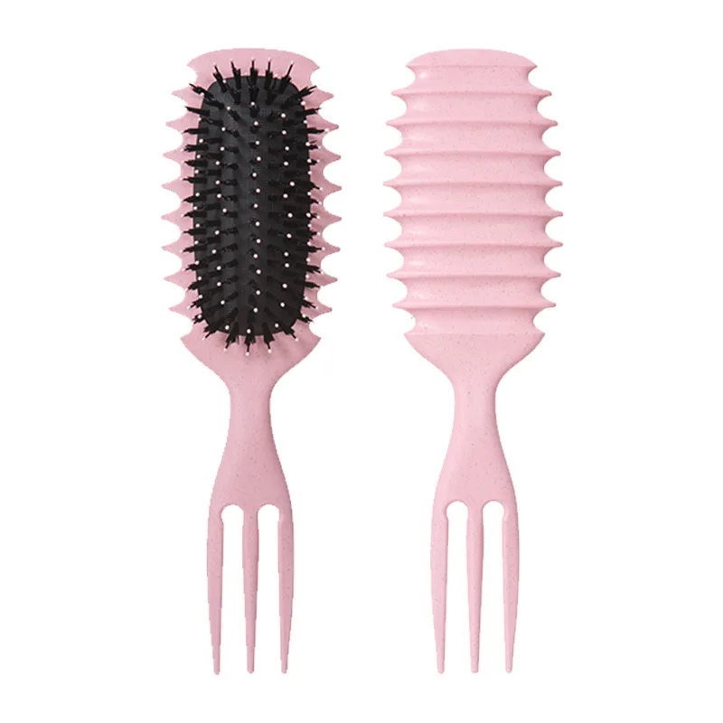 1PC Candy bursh Krullend haar Stylingborstel: Gedefinieerde krullen op nat haar - Nylon borstelharen Ontwarrende volumekam voor alle haartypes