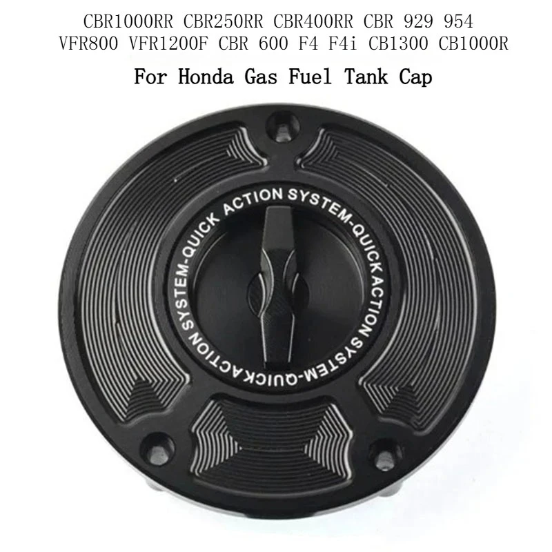 

For Honda CBR1000RR CBR250RR CBR400RR CBR 929 954 VFR 800 1200 F VFR1200F CBR 600 F4 F4i CB1300 CB1000R Motorcycle Fuel Tank Cap