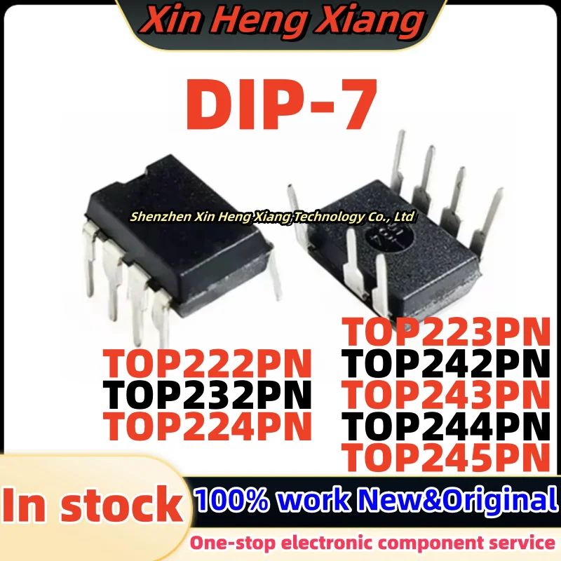 (10pcs)TOP244PN TOP243PN TOP242PN TOP245PN TOP232PN TOP224PN TOP223PN TOP222PN DIP-7