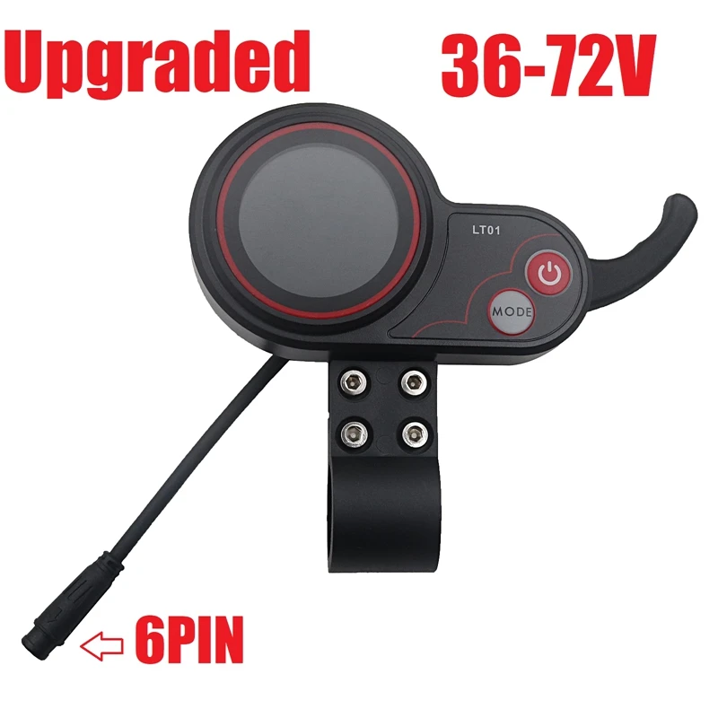 

LT01 Дисплей Метр 36 В-72 В 6PIN для Kaabo Mantis 8/10 Kaabo Wolf Warriorx Kaabo Wolf Warrior11, аксессуары для электрических скутеров