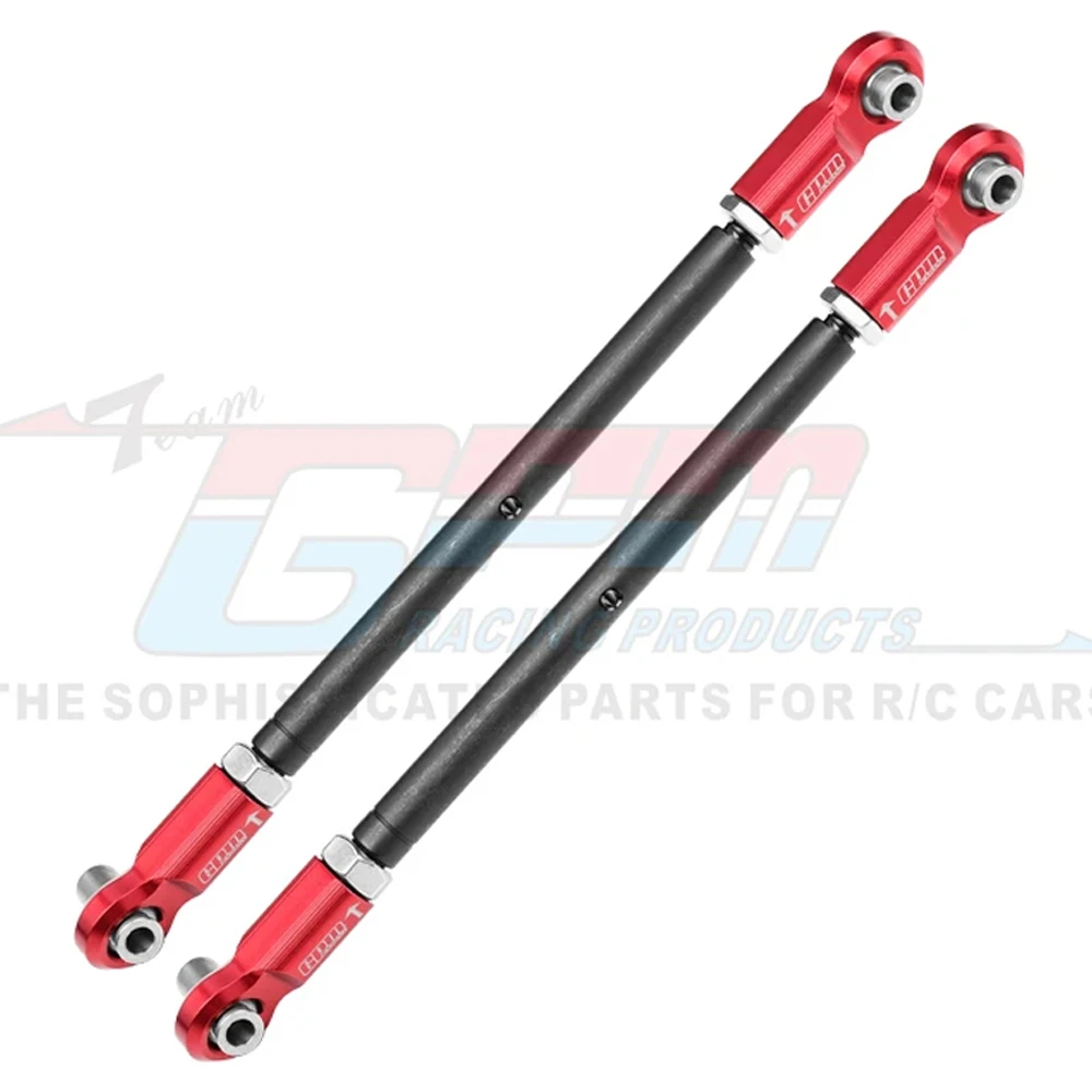 GPM لـ Traxxas 1/6 FUNCO PRO مقياس 1/5 X-MAXX X-Monster 6S 8S شاحنة كبيرة RC سيارة معدنية ألومنيوم قضيب ربط أمامي 7748