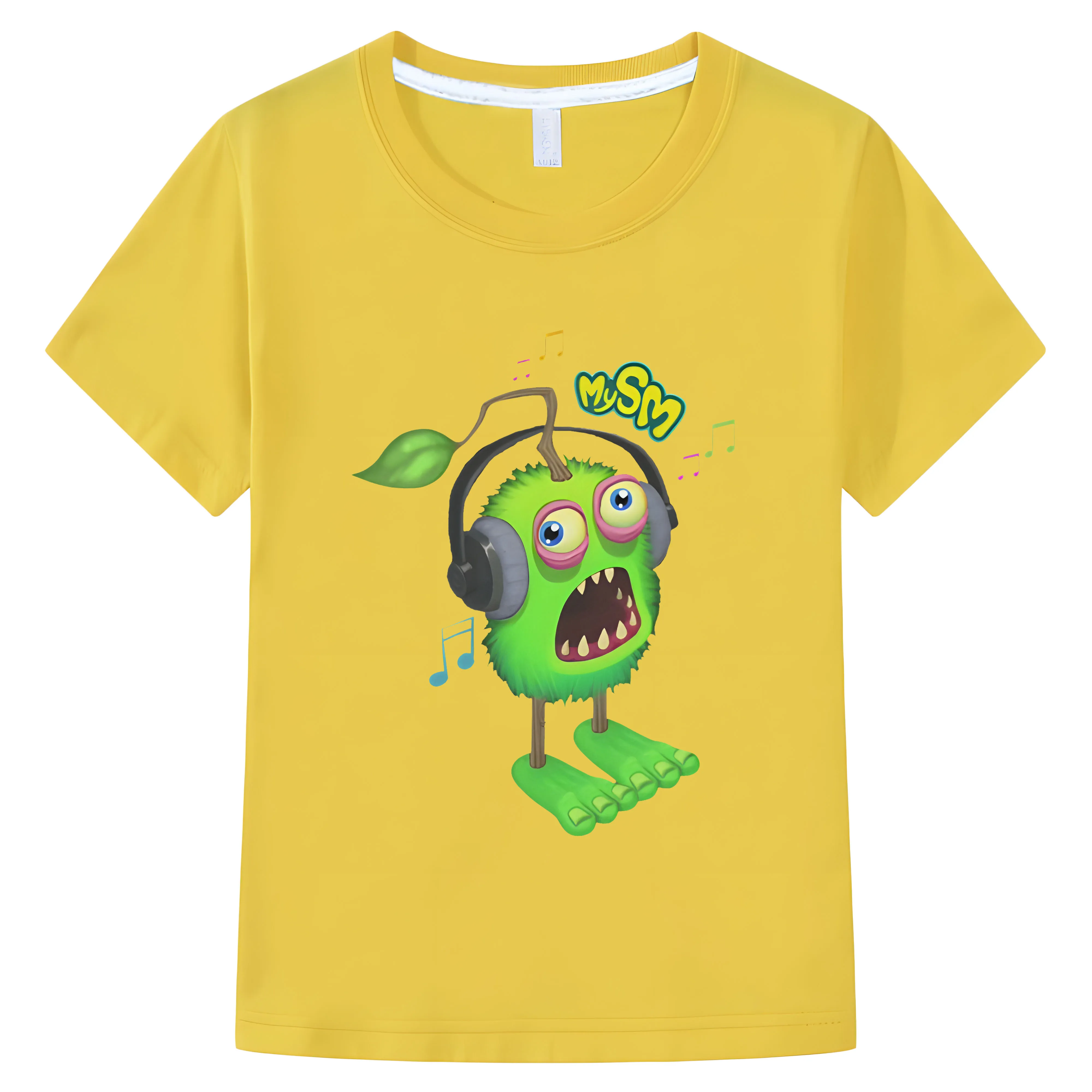 My Singing Monsters Video Game Boys girls T-Shirt Cartoon Funny Cotton Tee Shirt Short Sleeve Printed Summer Tops kids clothes