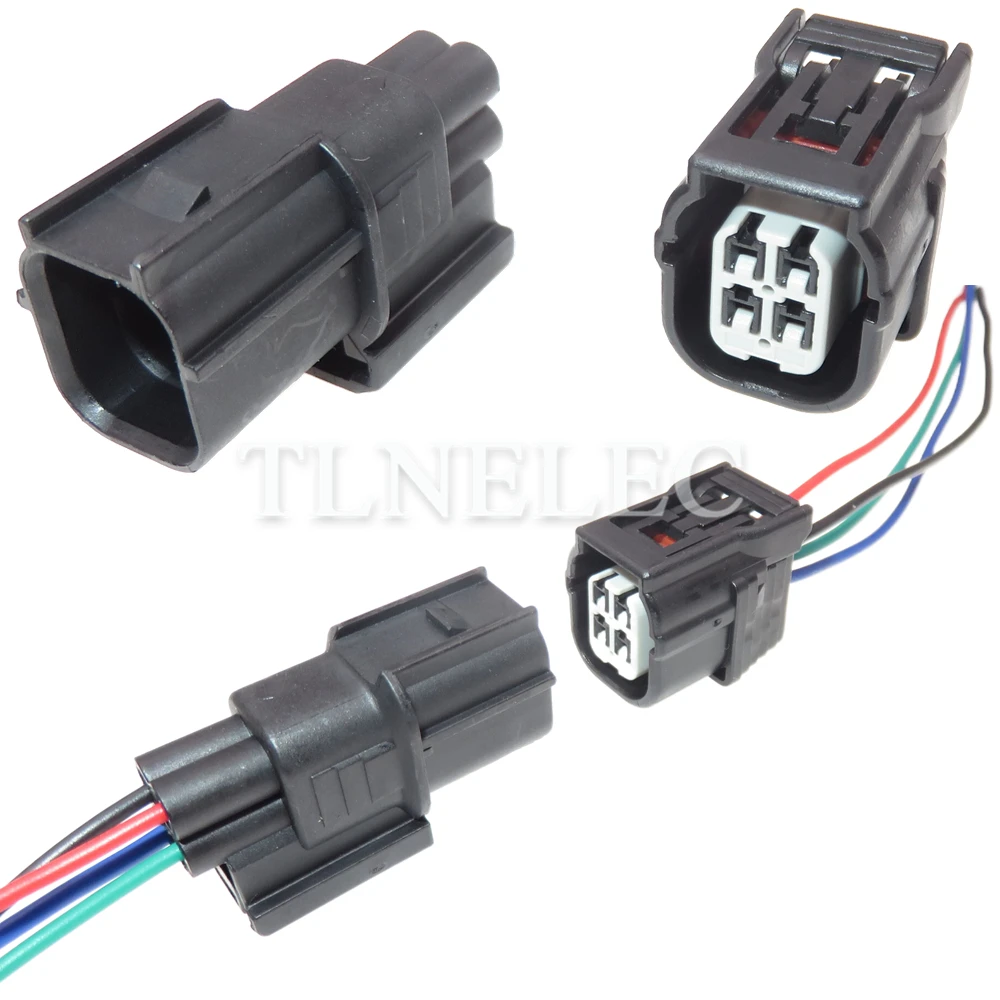 4 Pin Way Auto Male Female Wiring Harness Connector with Wires Car Oxygen Sensor Sealed Sockets For Honda 6189-7039 6188-4776