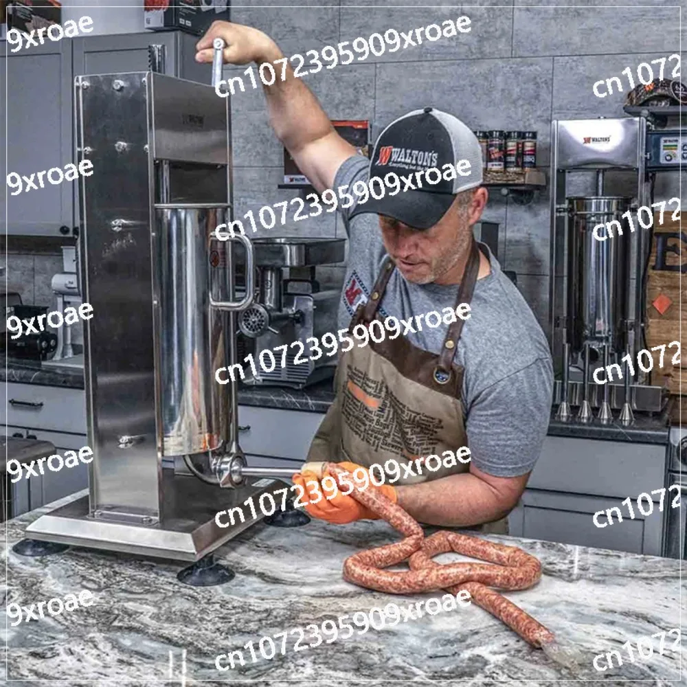 2 in 1 Sausage Stuffer Embutidora De Chorizo Manual Sausage Stuffer Electric Meat Mincer Sausage Stuffer Meat Grinder 3L