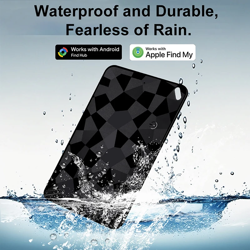 

Wireless Charging Tracking Location Wallet Tracker Card Waterproof GPS Locator For iOS and Android Smartcard Tracker Tags