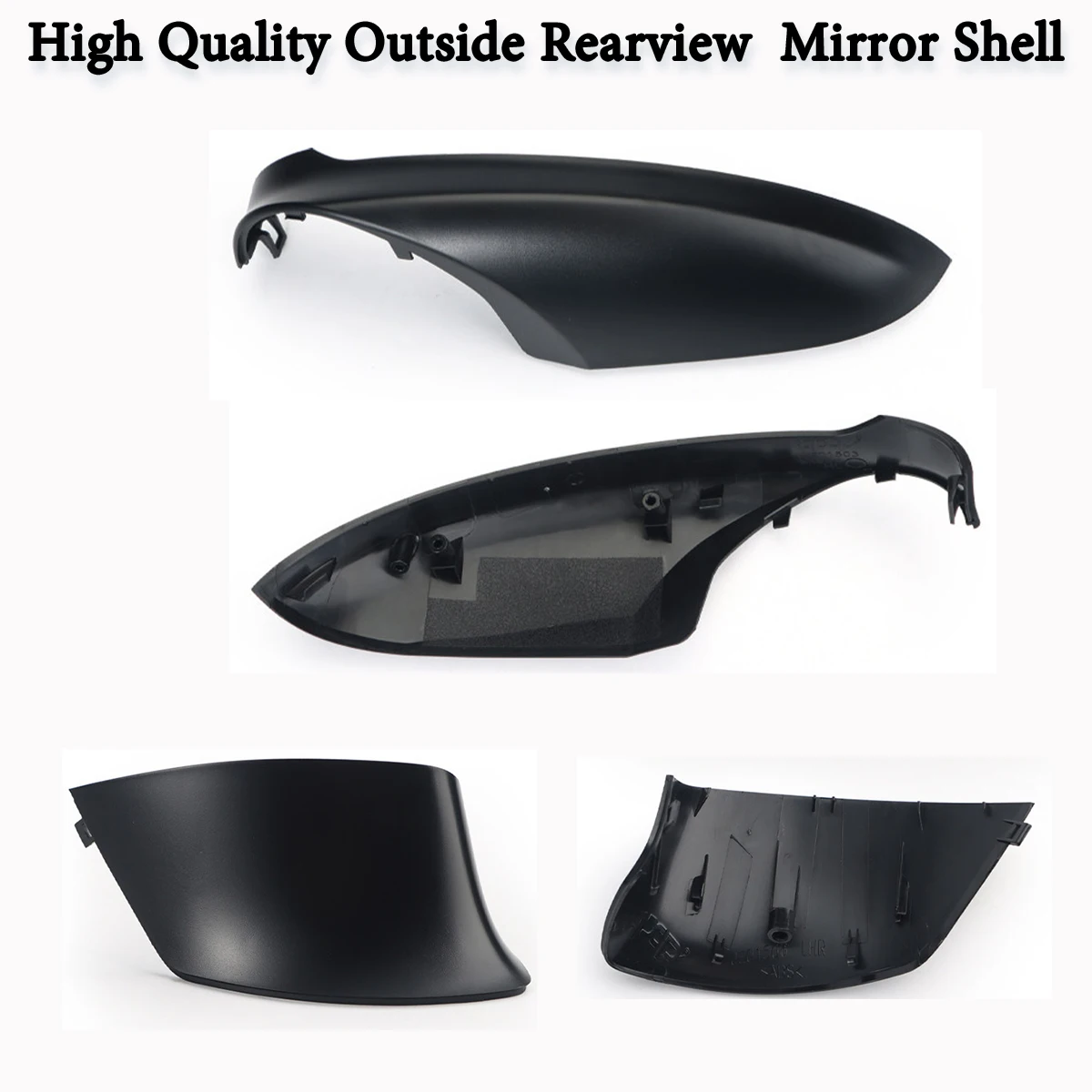 For Mazda CX-5 CX5 2017 2018 2019 2020 2021-2025 Rearview Mirror Housing/Frame/Door Outside Mirror Lens/Wing Mirror Cover Shell view 6