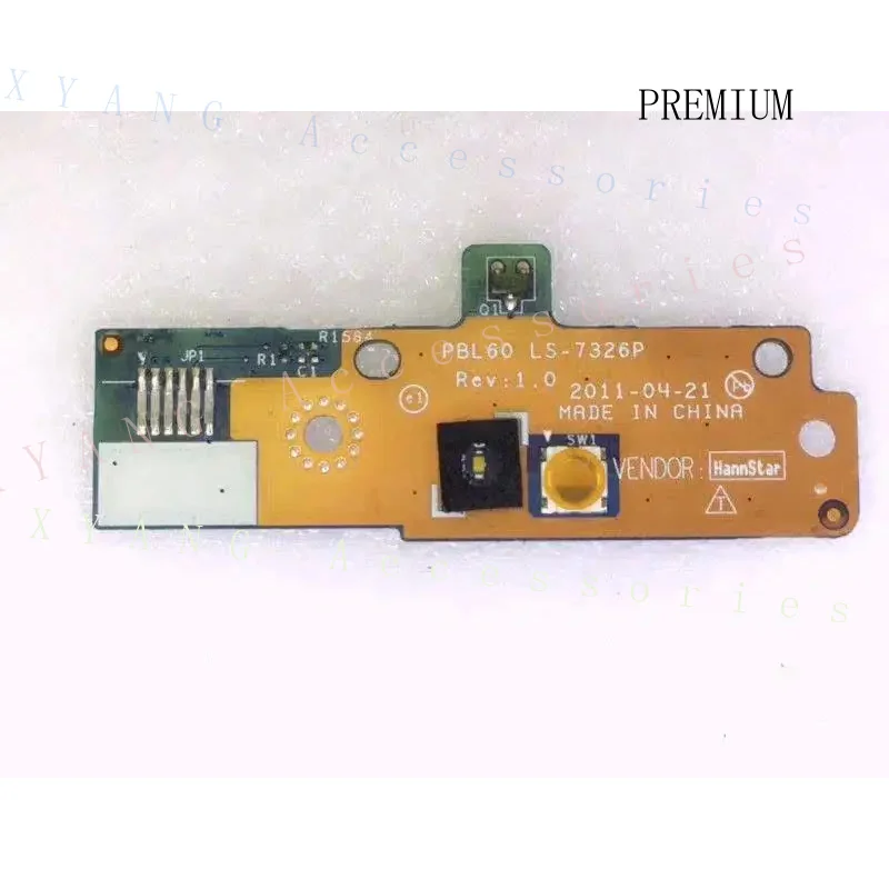 N+ Board for ASUS X53U K53T K53Z A53U Power Switch Board LS-7326P