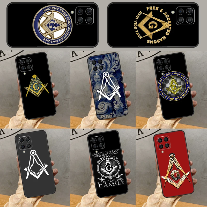 Free And Accepted Masons Phone Case For Samsung Galaxy M20 M13 M23 M33 M53 M32 M12 M11 M31 M51 M21 M34 M54 M30s M31s