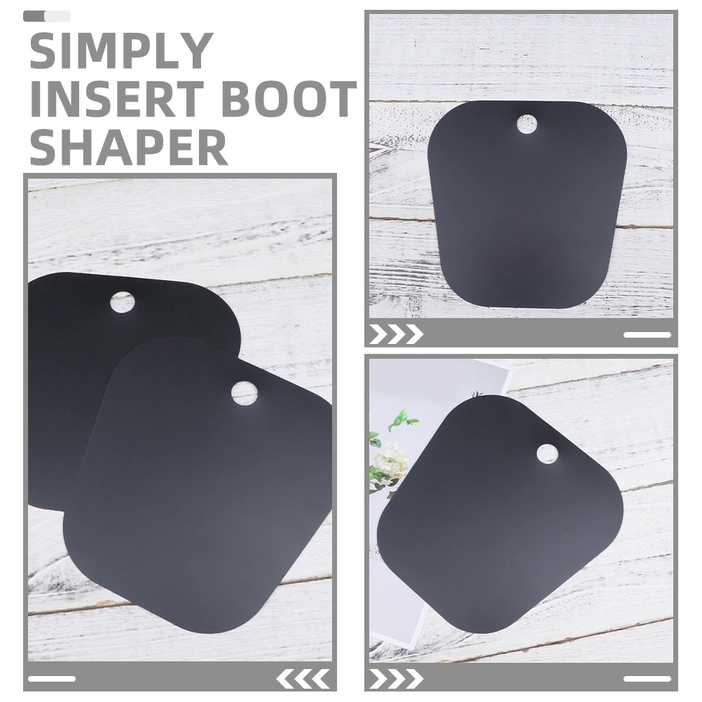 6 pezzi inserti modellanti durevole in PVC supporto per stivale alto supporto per forma per donna uomo barella per scarpe riutilizzabile espansore per albero di avvio