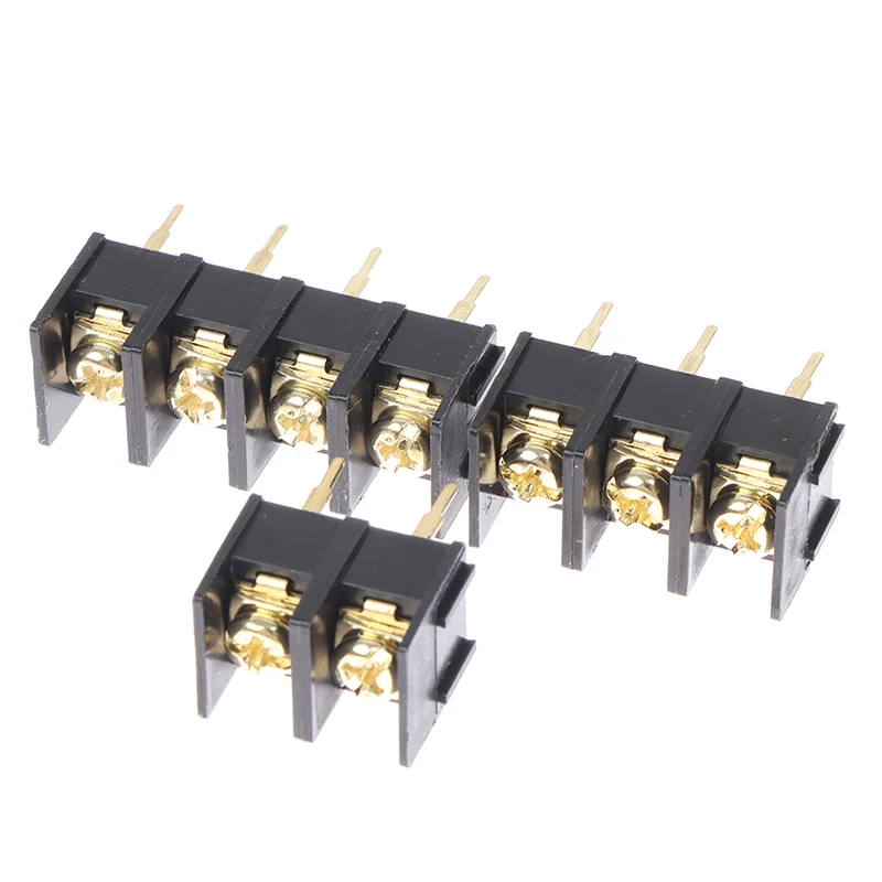 10pcs KF1000 2/3/4Pin 10.0mm Pitch 2/3/4 Pin 2/3/4 Way Straight Pin 300V 25A PCB Screw Terminal Block Connector