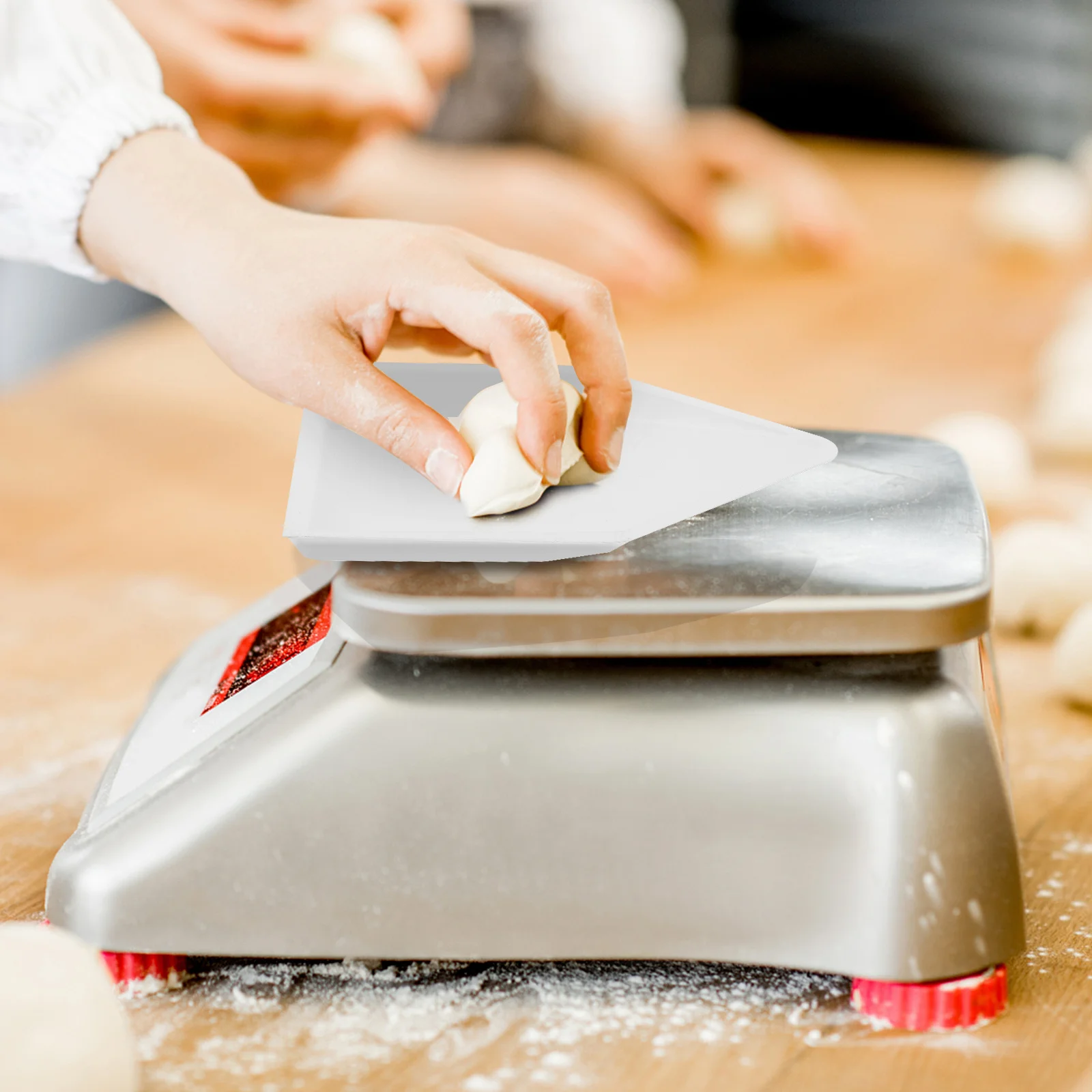 

10pcs Weighing Boats Plastic Anti-Static Non-Stick For Liquid Powder Measuring Weighing Tray Dish Plate