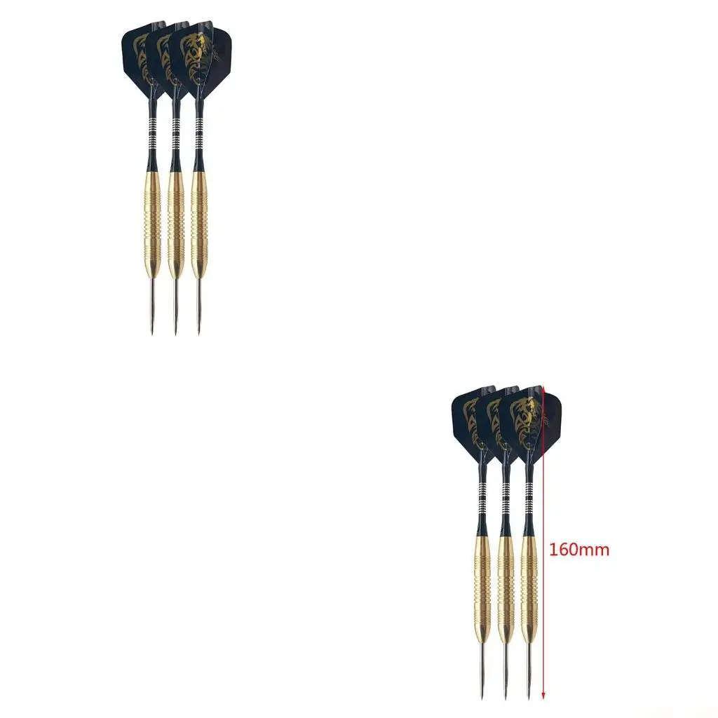 

U2JB 14 шт./компл. набор дротиков со стальным наконечником, алюминиевые валы и латунный ствол, профессиональные латунные стволы