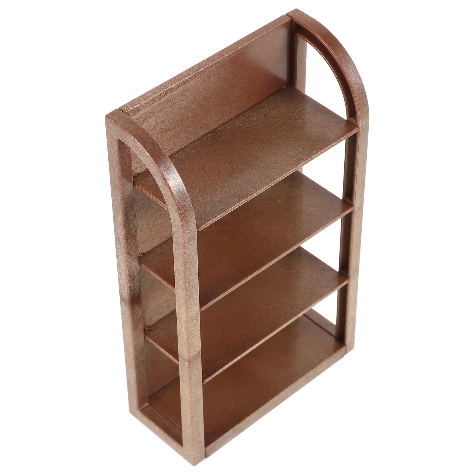 Simulated Shelves Tiny Furniture Mini Shelf Model Display Stand Miniature Plastic Rack