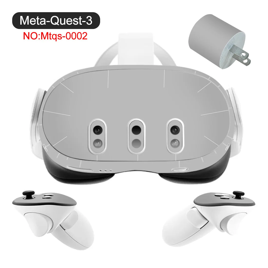 هدايا للاعبين لملحقات Meta Quest 3 مجموعة ملصقات مضحكة لسماعات الواقع الافتراضي
