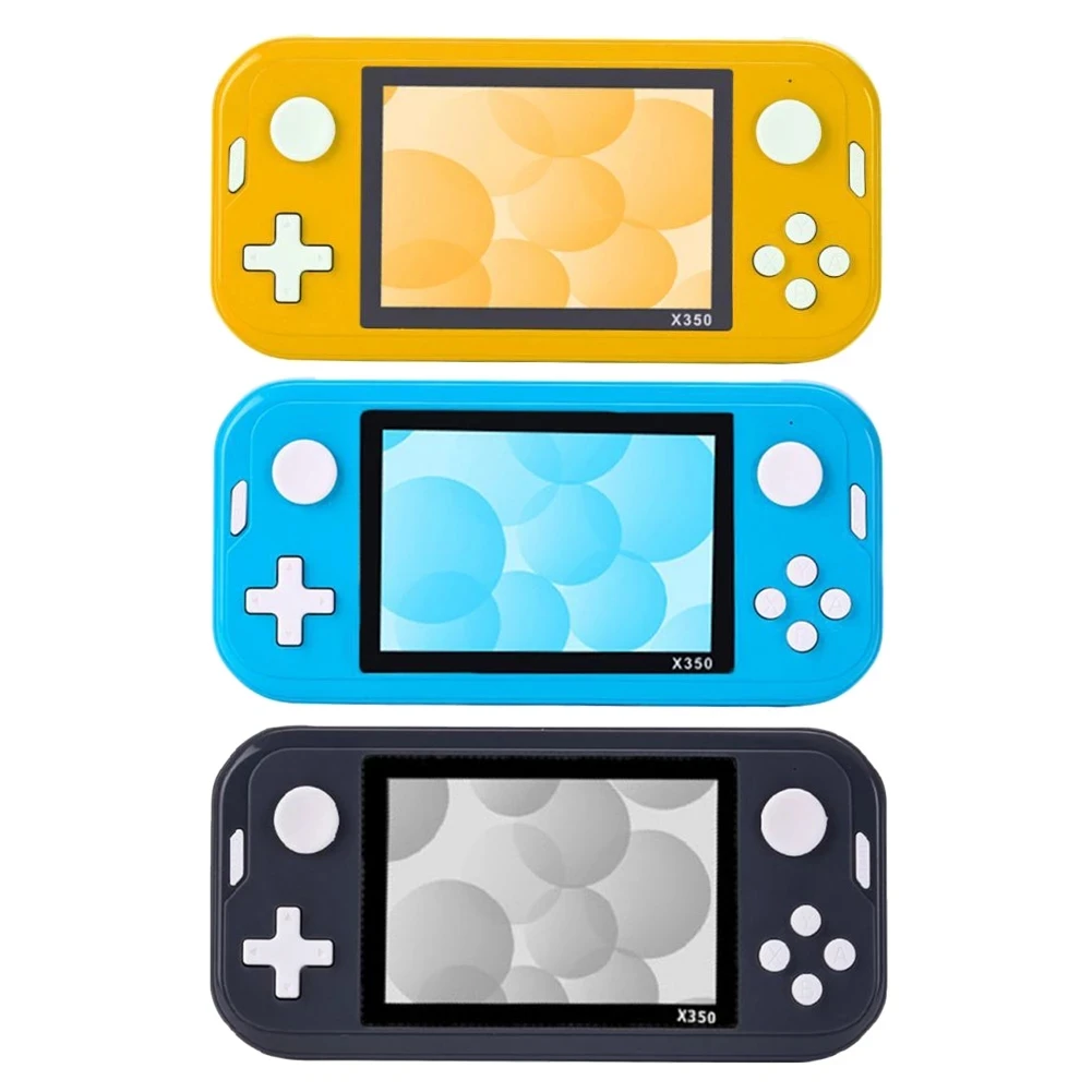 

new Game Console X350 3.5 inch IPS HD Screen Built-in 6800+ Game Games Console Retro Player Handheld Gaming Video