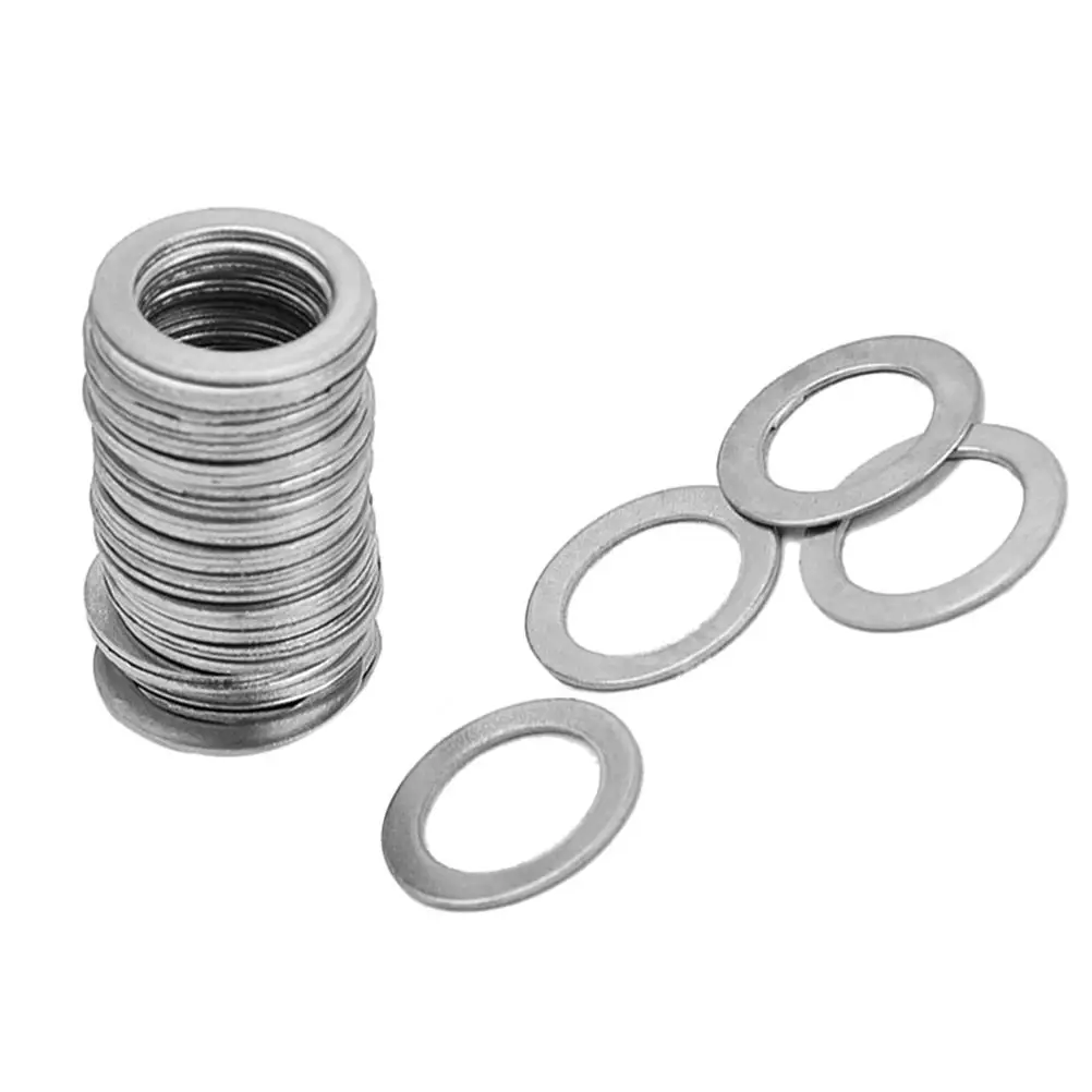 

50 Pcs 9Mm Electric Guitar Socket Jack Nuts Set Replacement Parts With Color Matched Washers For Instruments Flat Washer