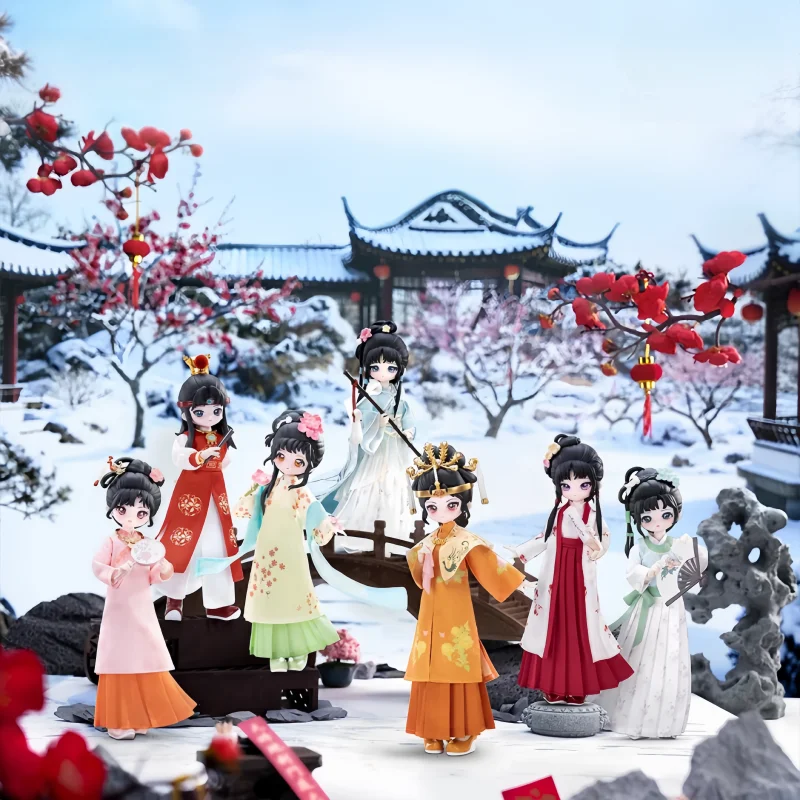 

Come4free Official Licensed 1984 Dream Of The Red Chamber Bjd Blind Box Articulated Doll Figure Gifts For Girls Collectors New