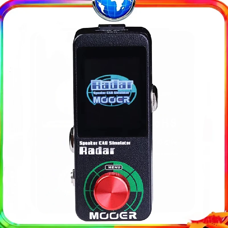دواسة جيتار MOOER-Radar 11 موديلًا ميكروفونًا، 30 مكبر صوتًا، محاكاة كابينة، 36 إعدادًا مسبقًا للمستخدم، دعم الأشعة تحت الحمراء، EQ قابل للتخصيص للاستخدام في المسرح #1