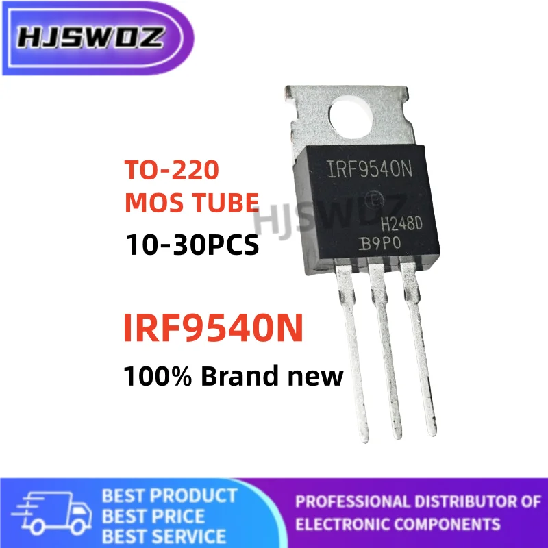 10-20-30PCS New IRF9540N IRF9540NPBF IRF9540 P-channel MOSFET field-effect tube TO-220