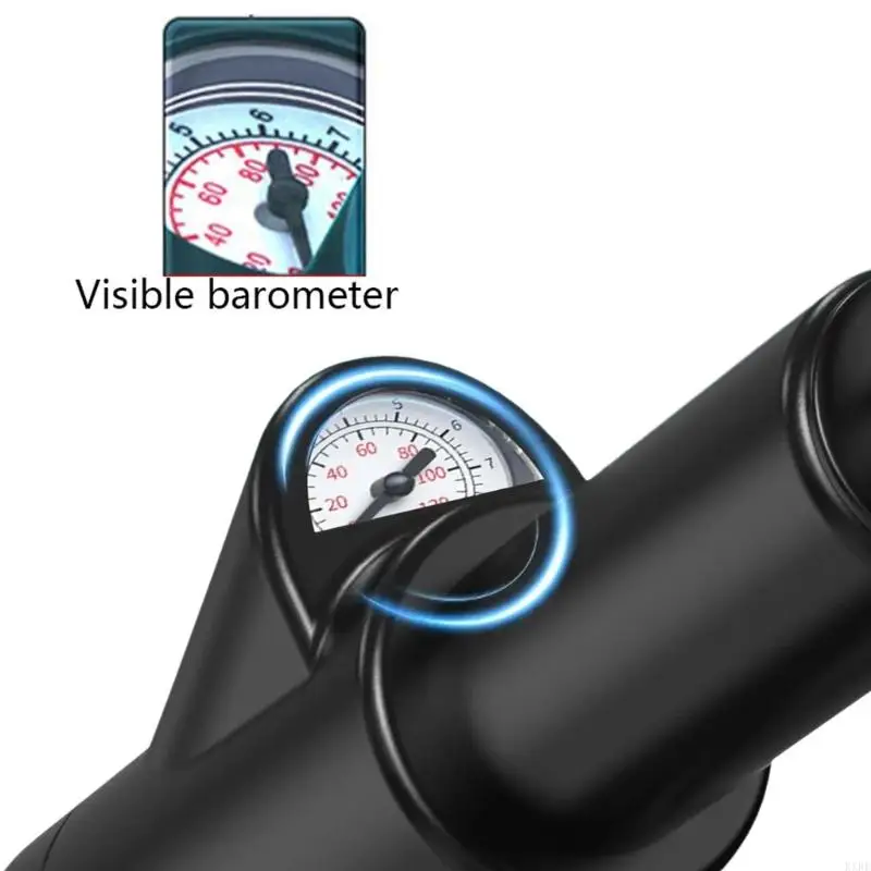 

Professional Toilet Plunger With Pressure Gauge And ABS Handle For Bathroom Kitchen Pipe Obstruction Removal KXRE