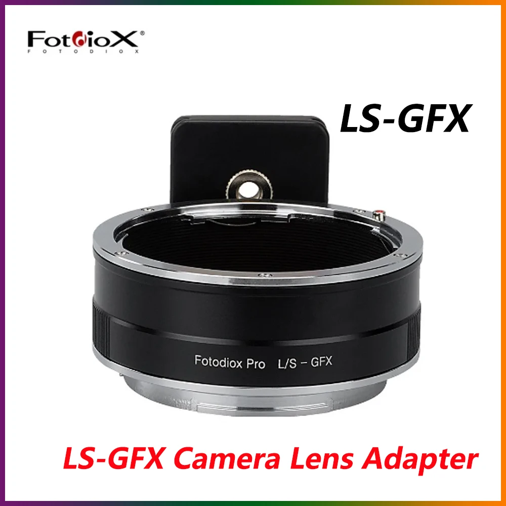 

Fotodiox LS-GFX Manual focus Camera Lens Adapter for Leica S Mount lens to Fuji Fujifilm GFX 50S 50R GFX50R Camera Adapter