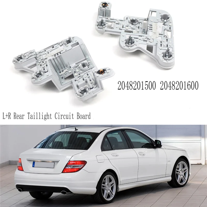 AB56-L + R цоколь держателя лампы заднего фонаря для C-Class W204 2007-2010 2048201500 2048201600