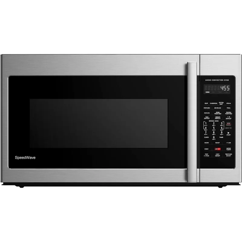 

30" SpeedWave Over The Range Microwave Oven, True Convection & Sensor Technology, Air Fry & Steam Cooking, Stainless Steel