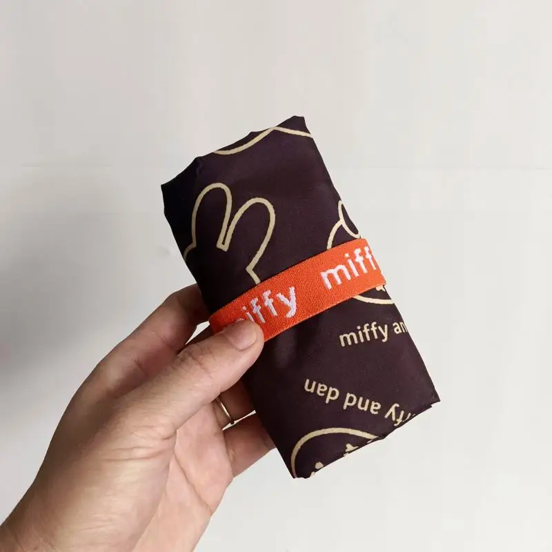 Kawaii Nijntje Boodschappentas Schattig Konijn Hoge capaciteit Opvouwbare draagbare boodschappentas Eén schoudertas Cadeauspeelgoed voor meisjes