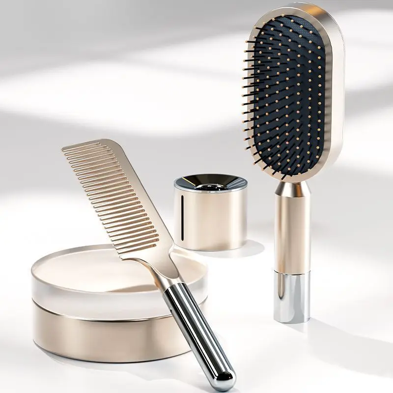 

High-end Air Cushion Comb, Fluffy High Skull Top Combing Hair, Long Hair Styling For Women, Massage Air Cushion Comb