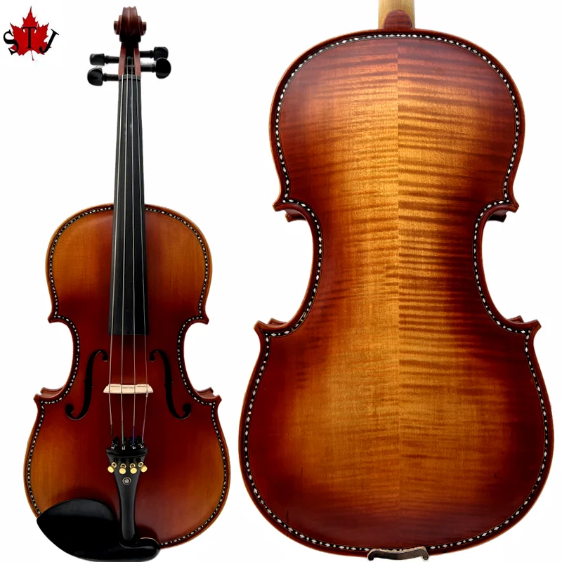 

Strad style SONG Brand Maestro 16" viola,inlay nice shell，claer and melodious sound #15452