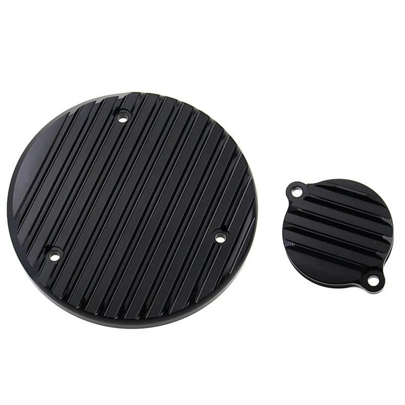 Motorcycle Right Side Decor Protector Cover Cap for Honda CB350 CB350S GB350 GB350S 2021 2022 NC59(Black)